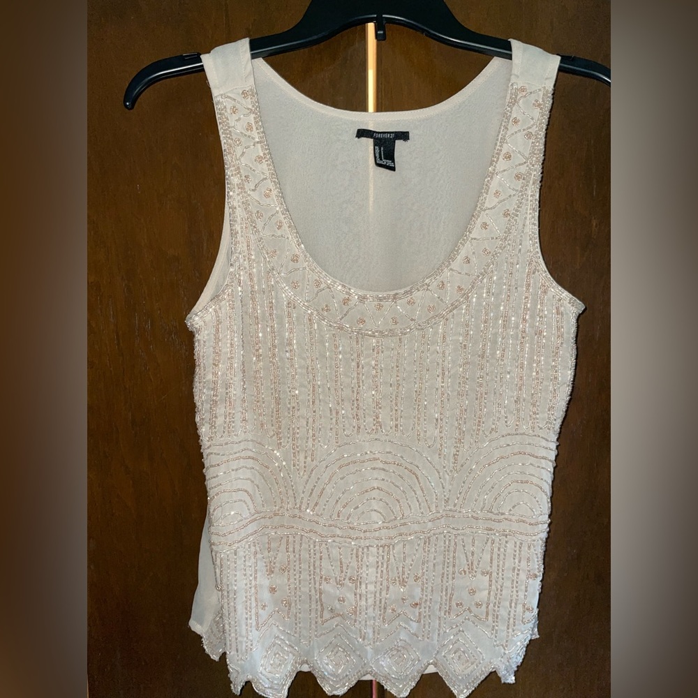 Size S beaded blouse